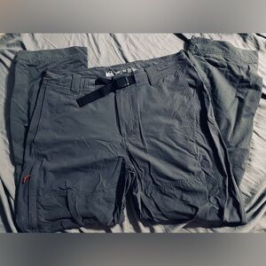 REI Co-Op 34x30 Hiking Outdoor Belted Nylon Utility Cargo Pants